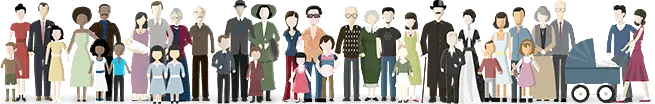 Community and family heritage imagery